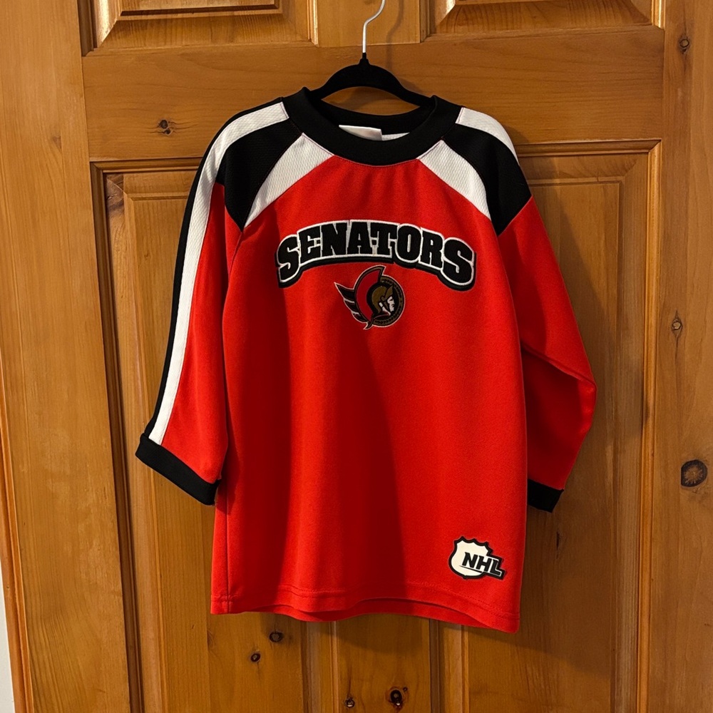 5/$25 Senators Kids Red Hockey Jersey